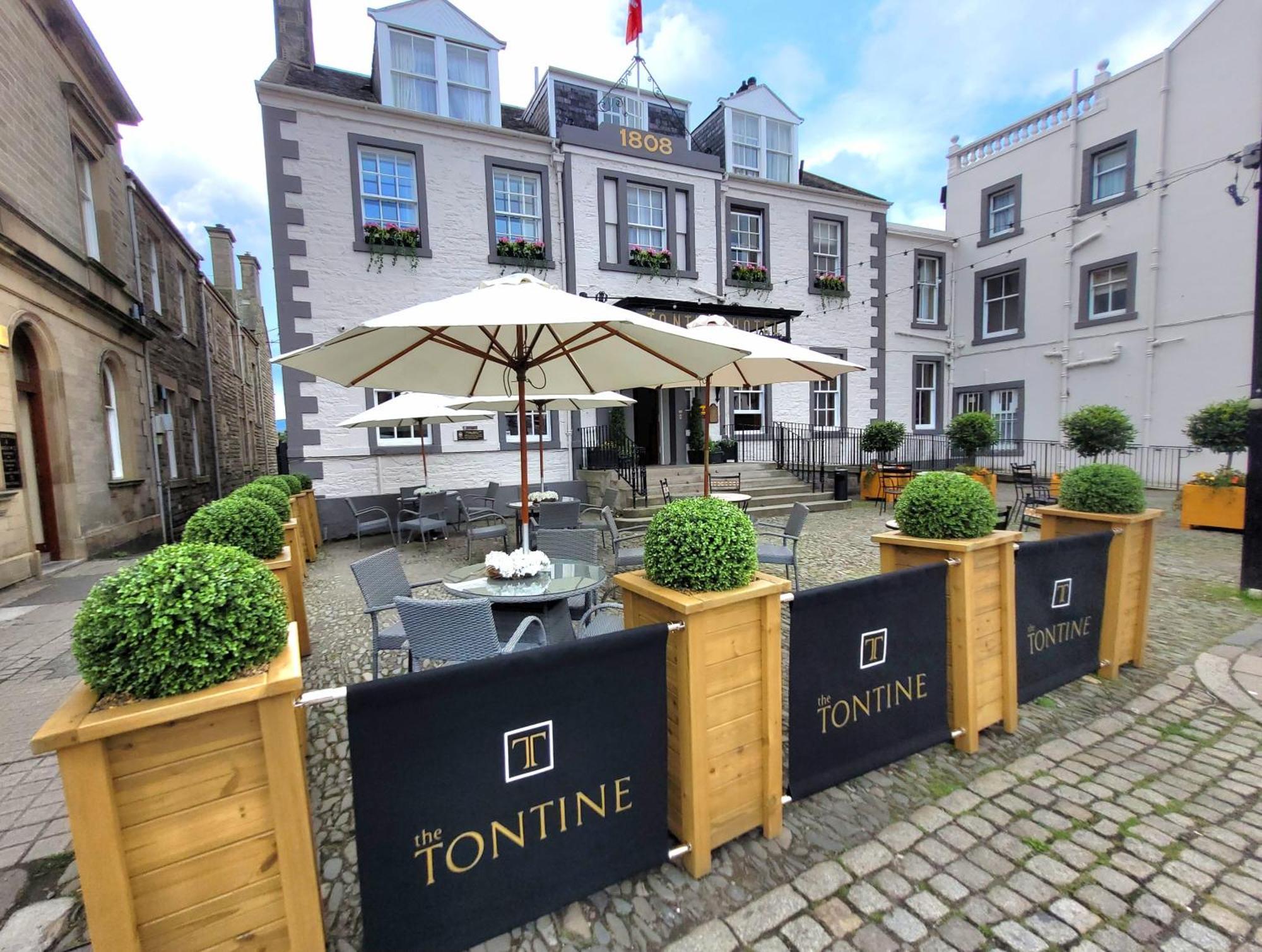 The Tontine Hotel Peebles Eksteriør billede
