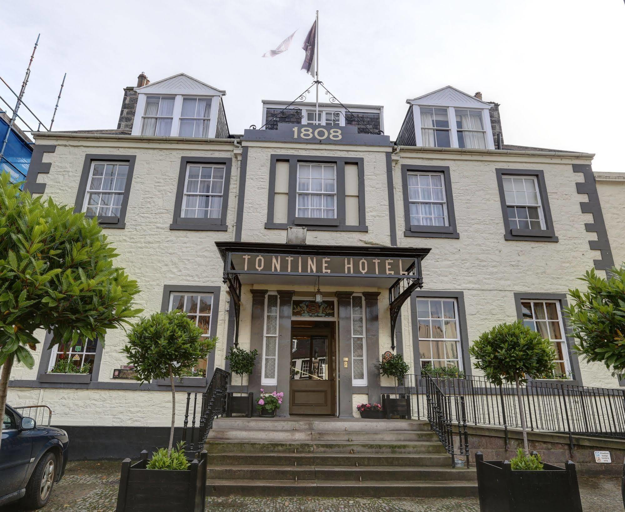 The Tontine Hotel Peebles Eksteriør billede